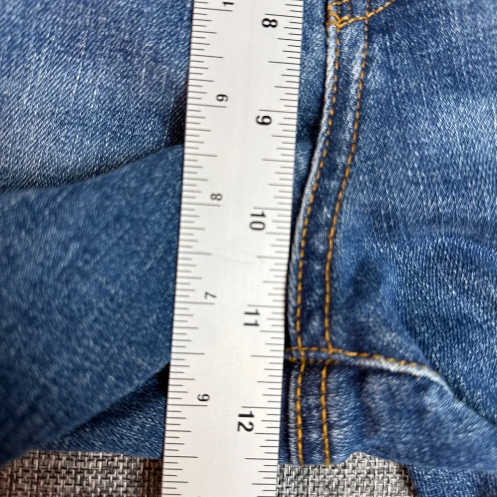 Mens Buffalo David Bitton Jeans 41x31.5 Blue Straight Six Medium Wash‎ Denim
